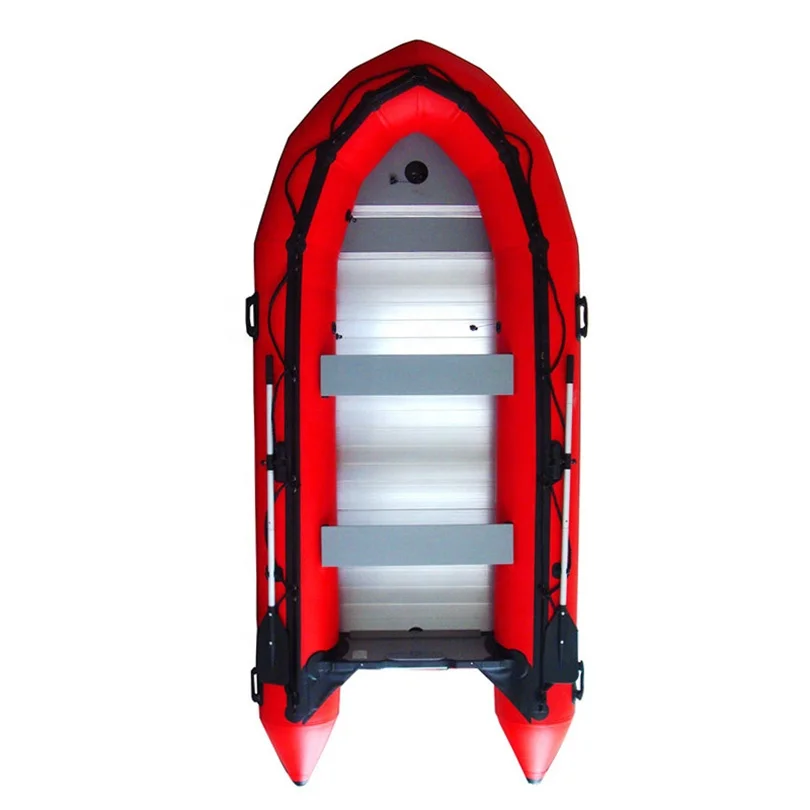 New Arrival Thickened Inflatable Life Raft Aluminum PVC River Rafting and Fishing Boat for Various Water Sports