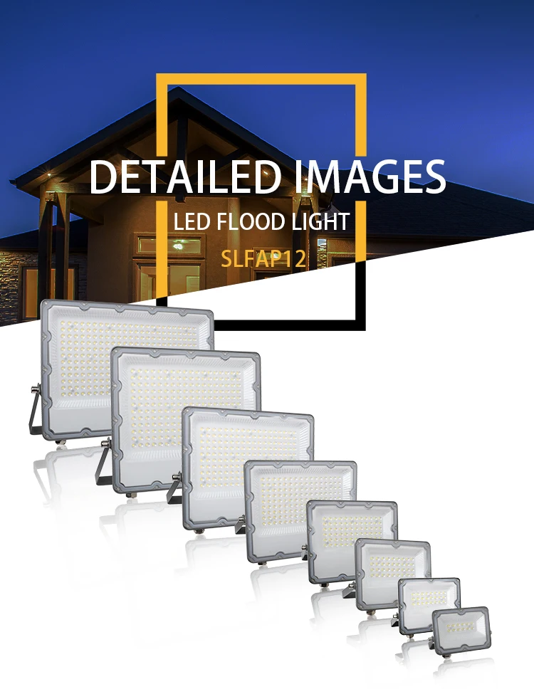 Led Lights Outdoor Waterproof Flood Light Foco Led Projectors IP66 20W 50W 100W Reflector Spotlight