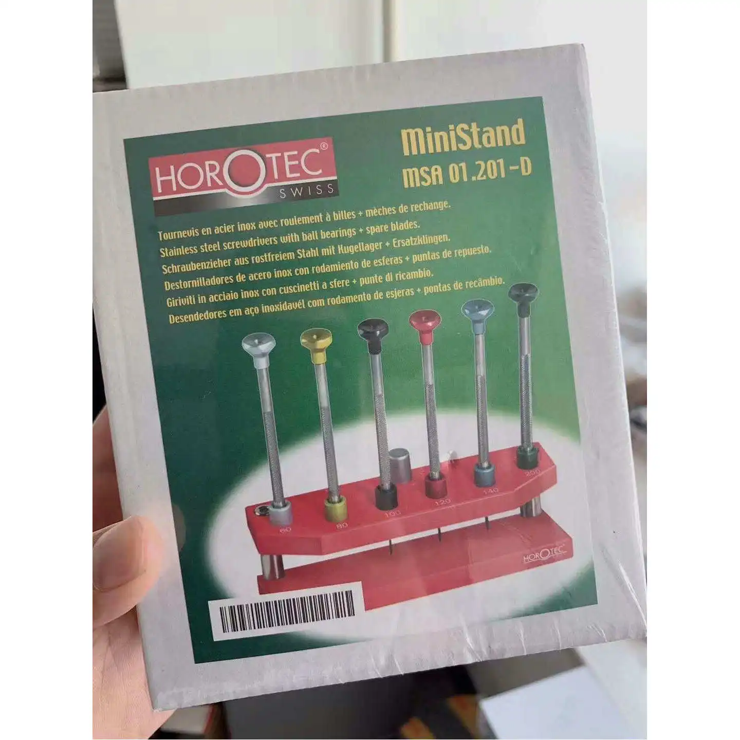 Original Watch Repair Tool HOROTEC MSA 01.201-D Screwdriver Set