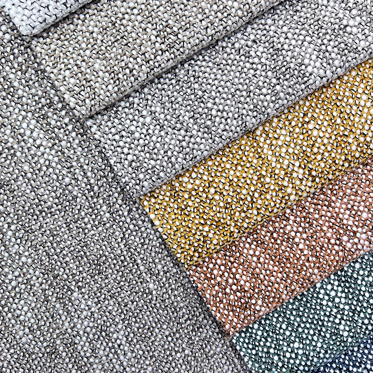 Modern Luxury Home Textile Furniture Upholstery Fabric Sofa Supplier Flax Linen Print Fabric