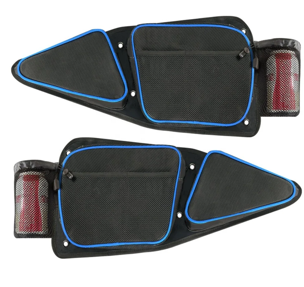 
Heavy duty 1680D Nylon Door bags for polaris RZR XP 1000 900XC S900 Passenger And Driver Side Storage Bag with Knee Protection 