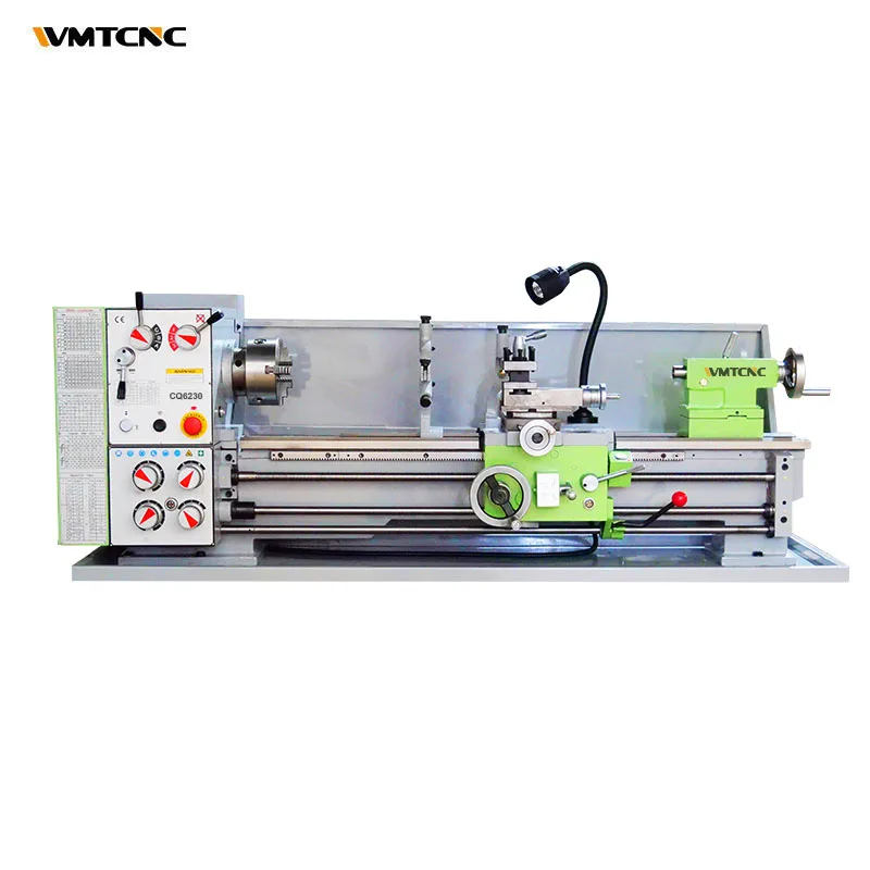 Good quality CQ6230 small size 38mm spindle bore bench top lathe machine made in taiwan for suppliers