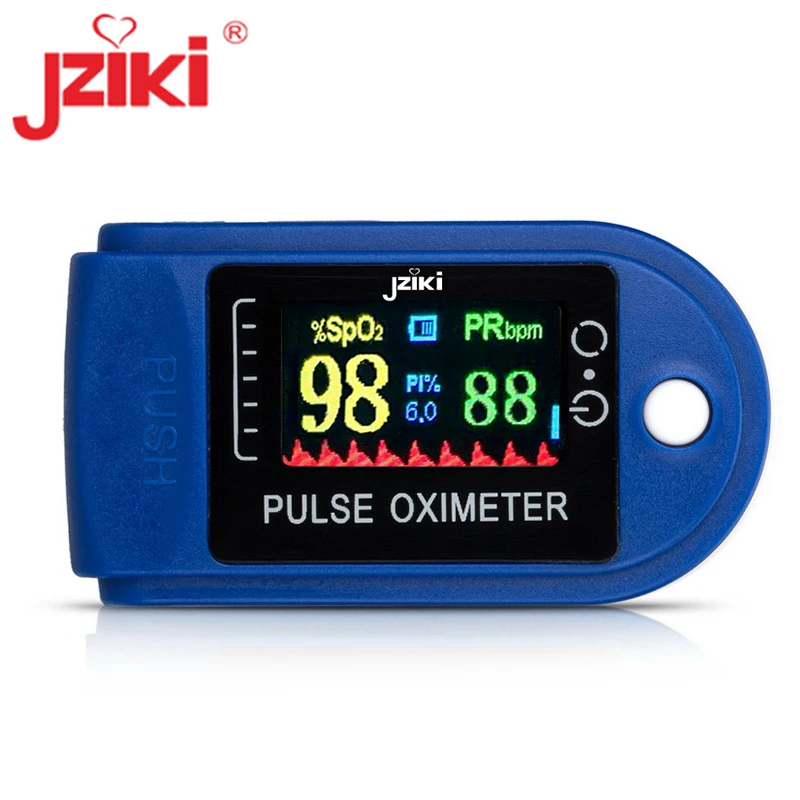 Smart Finger Pulse Oximeter Medical Equipment Digital Blood oximeter pulse finger High Definition TFT Display For Home Use