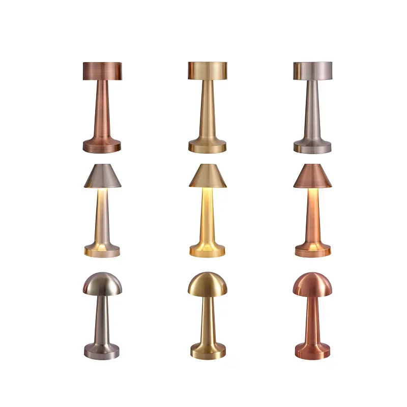 Usb Chargeable Bulb Portable Light Led Bulbs Desk Lamps Rechargeable Table Restaurant Bar Light