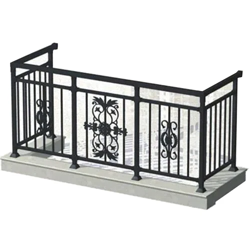 Home Garden Cheap Custom Hot Dipped Galvanized Metal Steel Panel Wrought Iron Picket Fence Panels