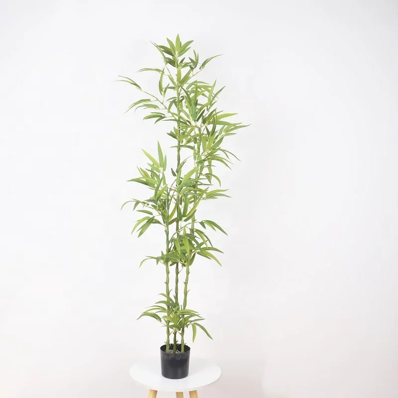 Good Quality Factory Wholesale Real Touch Fake Plant Tree Leaf Artificial Bamboo For Event Decoration 7377