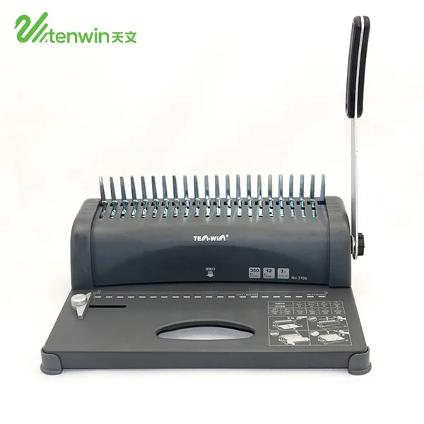  Tenwin 3106 Высококачественная ручная Регулируемая спиральная машина для обвязки