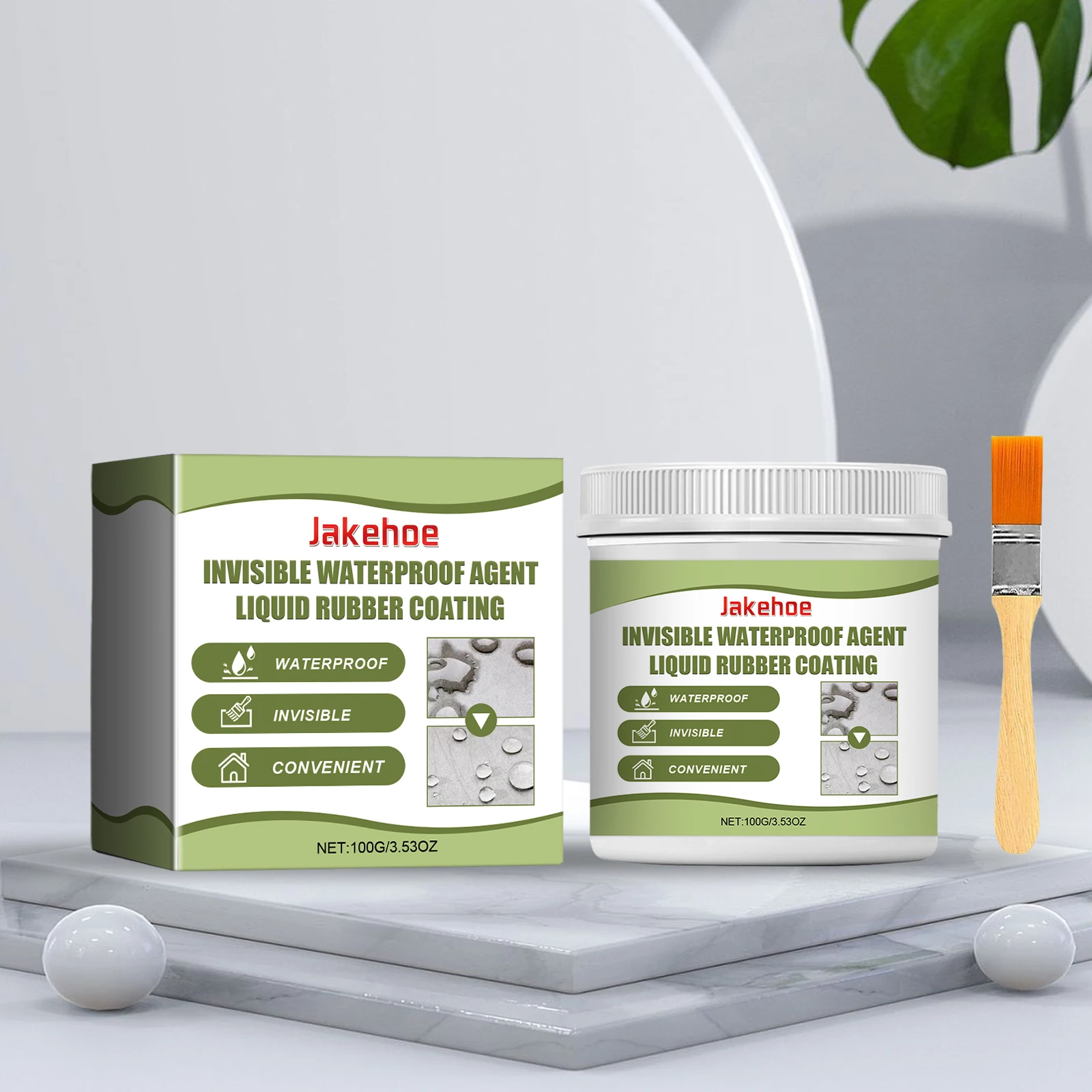 Jakehoe Waterproof Glue Transparent Wooden Convenient Super