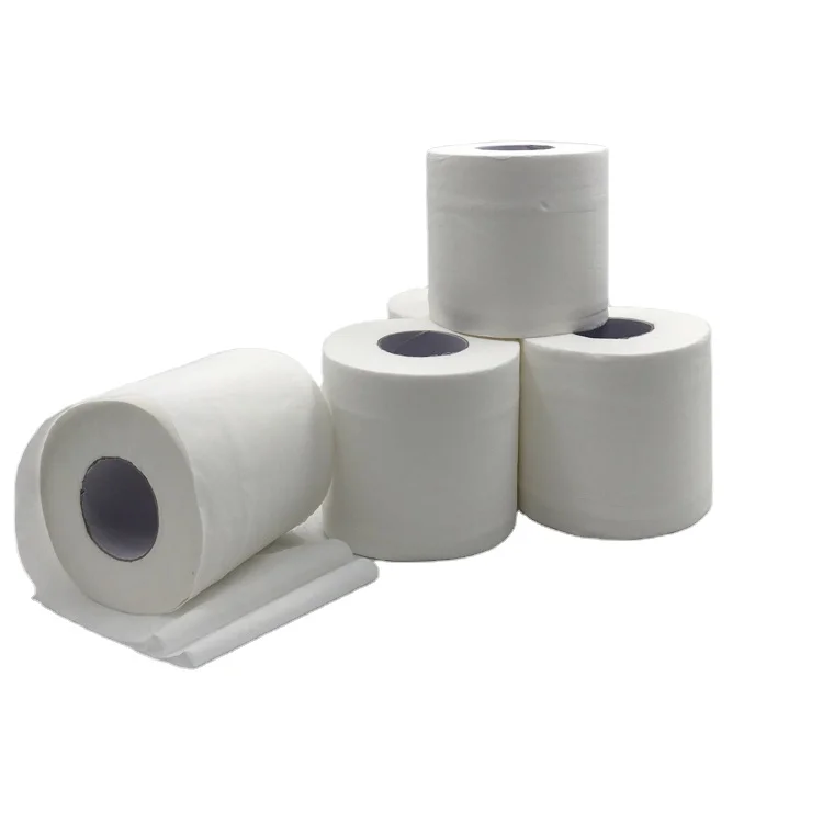 Pure Virgin Pulp Toilet Tissue  Custom Package Toilet Roll Personal Pattern Toilet Paper