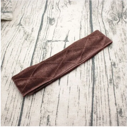 Highknight Non Slip Grip Hair Band Velvet Adjustable Grip Bands With Lace Headband