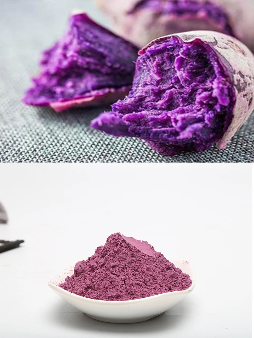 Natural Dried Purple Sweet Potato Powder
