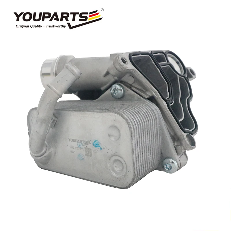 Youparts Car Spare Parts Oil Filter Cover Engine Oil Filter Housing For BMW OEM 11428637812