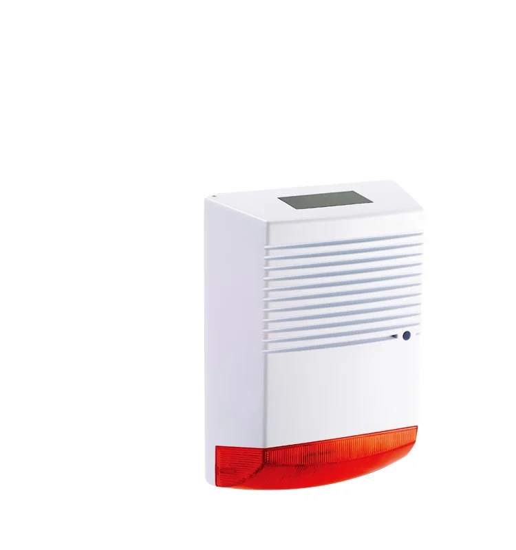 Solar Dummy Fake Alert Decoy Burglar Alarm Bell Boxes Dummy Alarm Siren with Flashing Light