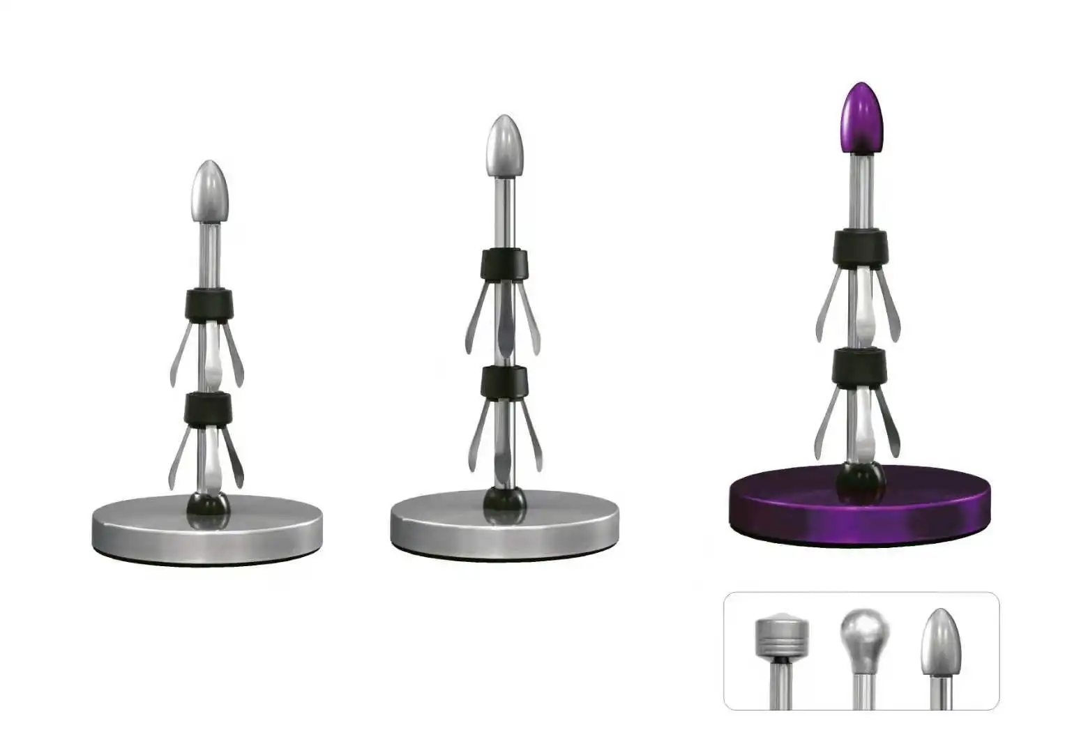 Countertop Stainless Steel Paper Towel Holder Modern Stand Up, Easy One-Handed Tear Kitchen Paper Towel Dispenser with Heavy Bas