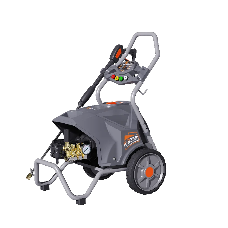 220v 380v high pressure water jet cleaning machine commercial use with long spray gun