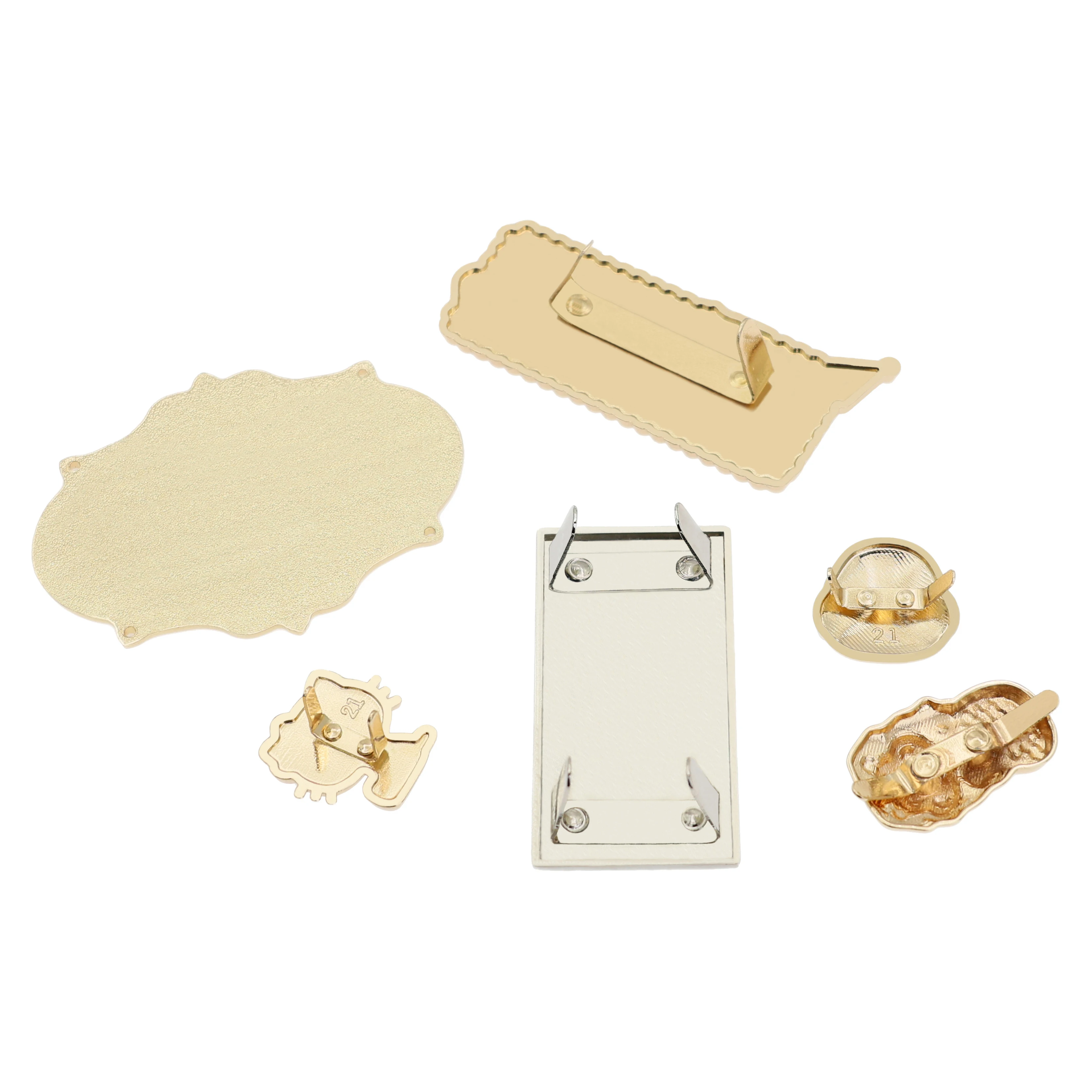 Bag Wallet Decoration Small Accessories Hardware Buckle Fittings Metal Bridge for Strap Connector