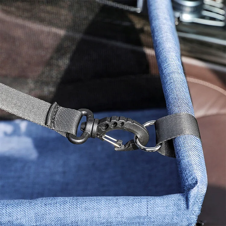 Safety Buckle Nonslip Travel Pet Car Booster Seat Foldable Dog Car Seat Cover