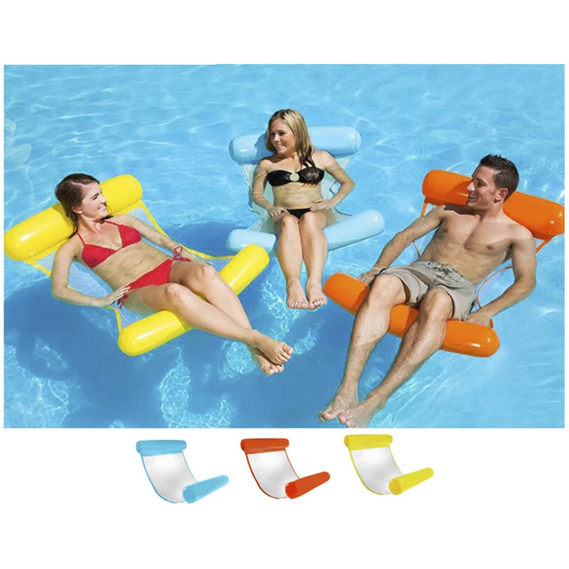 
Top Selling New Fruit Printing Pool Swimming Inflatable Water Lounger Hammock Float Raft 