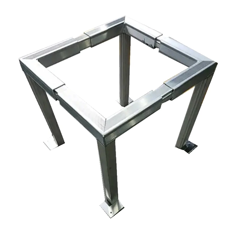 Customized Lightweight Compact On-Site Assembly Air Conditioner Hot Dip Galvanizing Easy Handle Highly Functional Elevated Stand