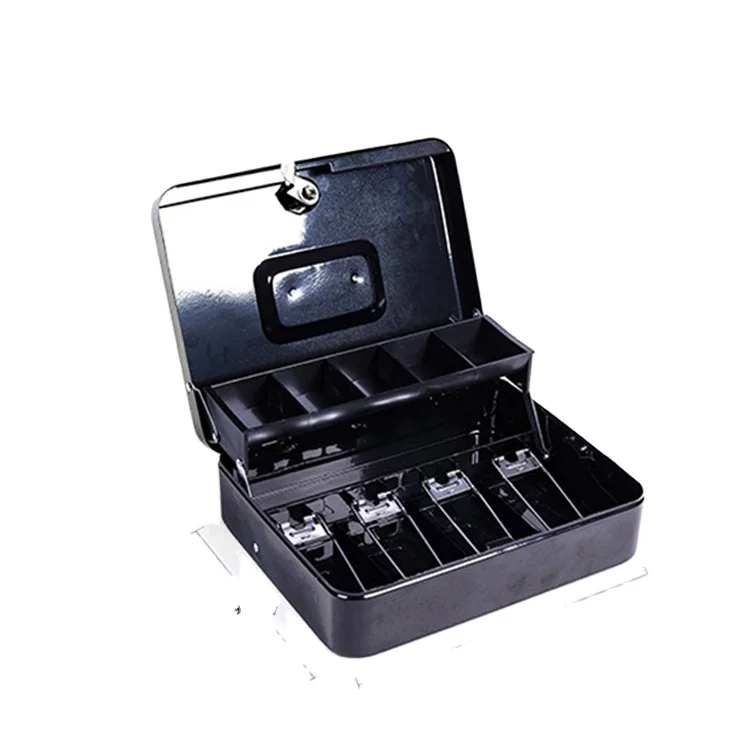 Горячая продажа портативный металлический деньги коробка защищенный зажим для денег и монет лоток