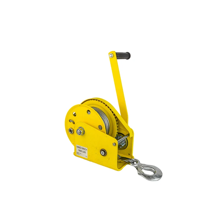 Newest Smart Self-locking Stainless Rope Manual Hand Winch With Two Way Ratchet