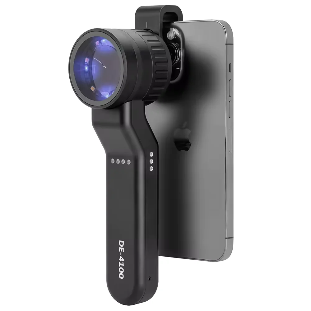 IBOOLO DE-4100 PRO handheld new launched 365nm UV light for dermatology