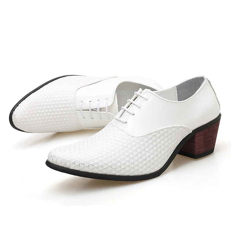 
Reliable Supplier Trading Male Footwear High Quality Synthetic Leather Men Elevator Dress Shoes Italian Goodyear 