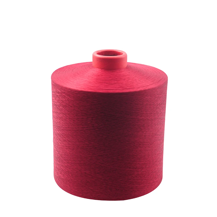 Polyester  DTY 300D/96F  SD high-Intermingle Dope Dyed Color yarn