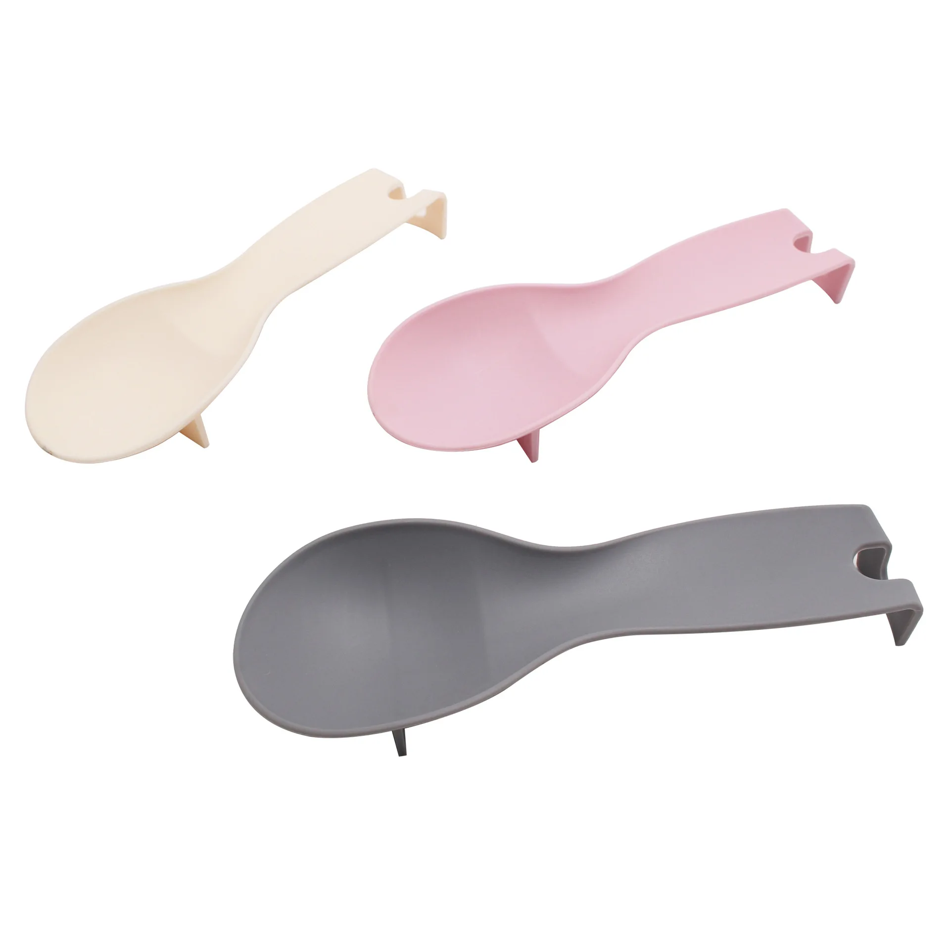 New products hot sale Spoons Kitchen Utensil Holder Ladles Tongs Silicone Utensil Rest