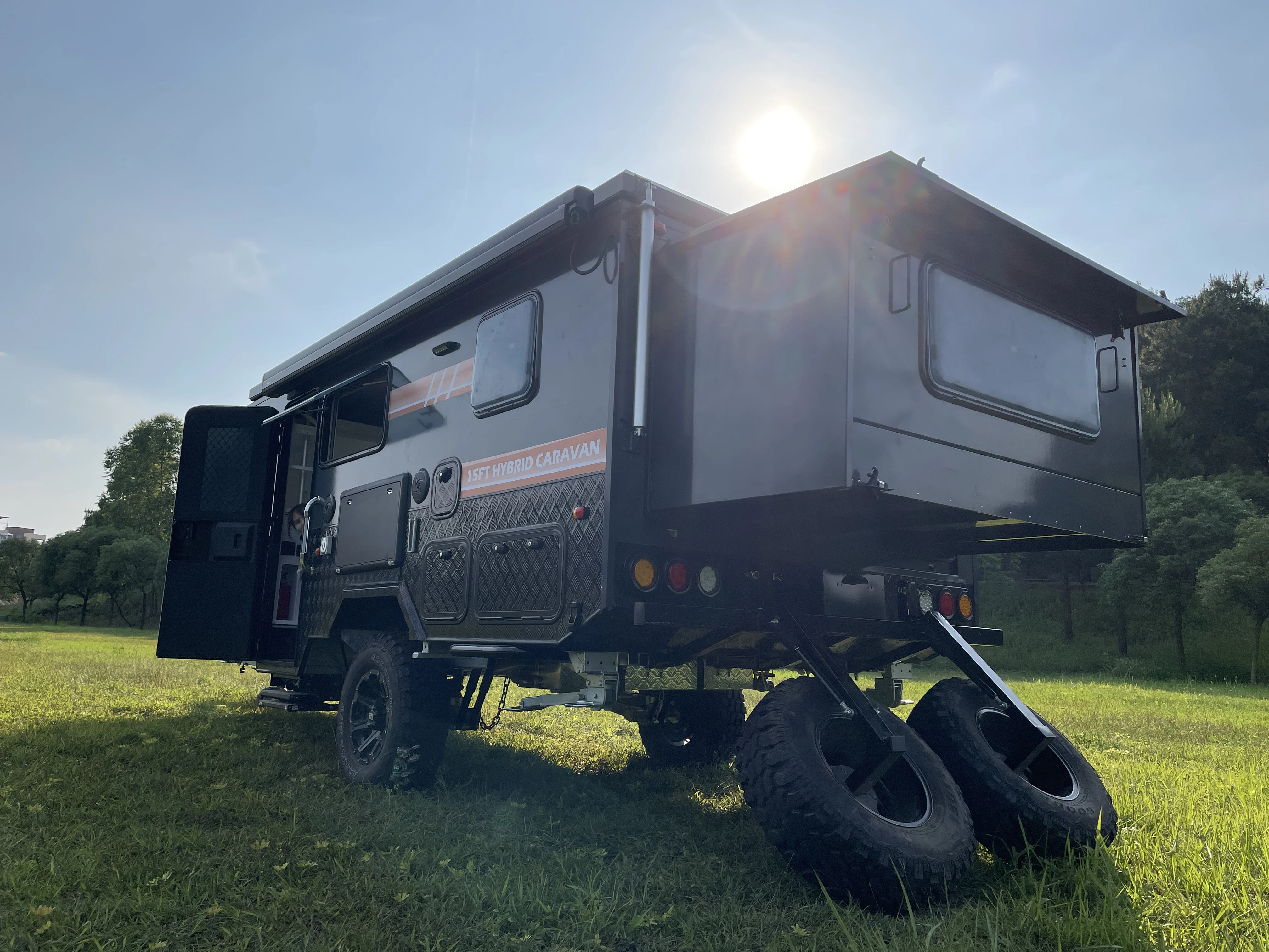 NEW Australian standard caravan travel trailer camper van off road hybrid trailer pop up camper for sale