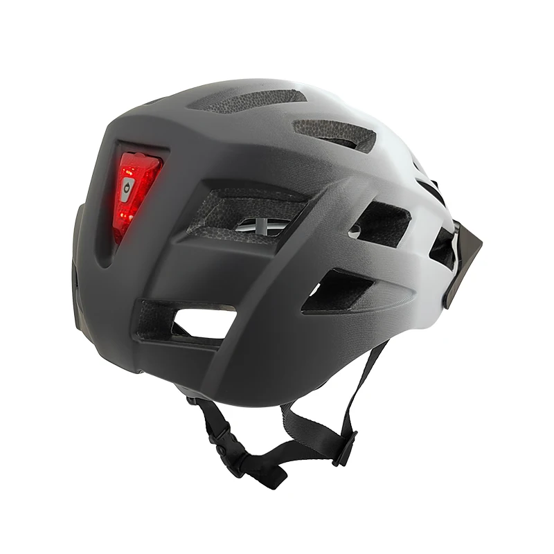 Wholesale in Large Quantities from Manufacturers Integrally Molding Bike Helmet with LED Tail Light