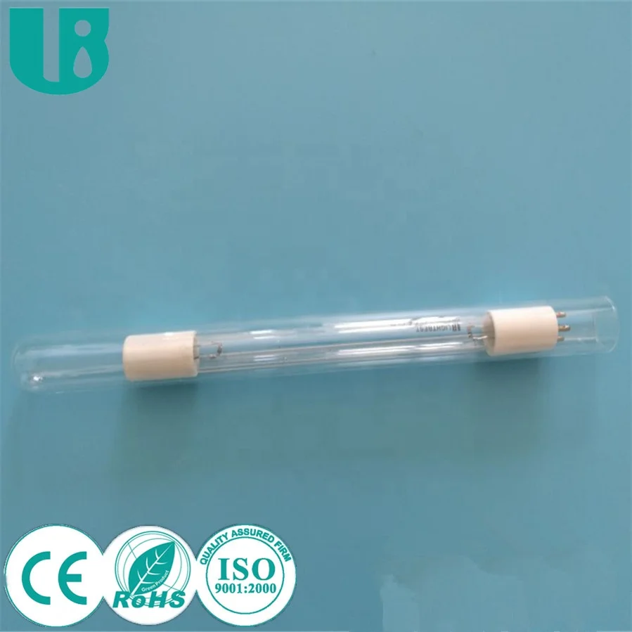 QS23200360 360 мм прозрачная кварцевая стеклянная трубка по Заводской Цене 254 нм ультрафиолетовая бактерицидная лампа водонепроницаемый