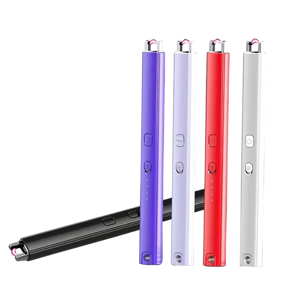 Электрическая Зажигалка J33 дуговая ветрозащитная беспламенная USB-зажигалка перезаряжаемая зажигалка с предохранительным замком для свечи барбекю кемпинга кухни
