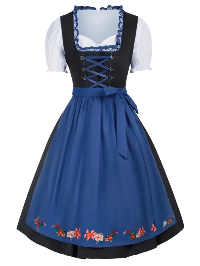 Halloween Hot Sale  Beautiful Girl Oktoberfest dress Female national traditional party beer dress