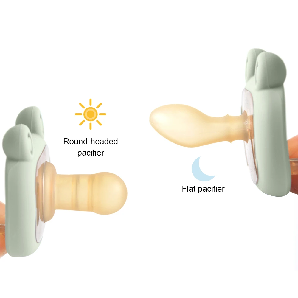 Customizable Maysun Liquid Silicone Unique Design Nipple Soother BPA Free Newborn Infant Day and Night Soother Pacifiers