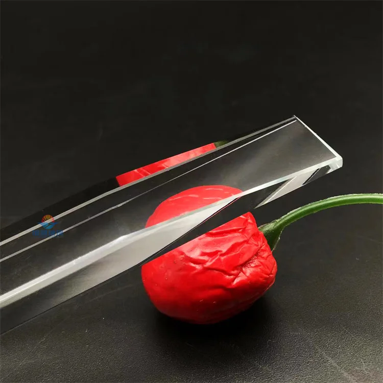 High quality tempered glass CNC beveled edge precision grinding and irregular cutting manufacturer supplied directly by Xupeng