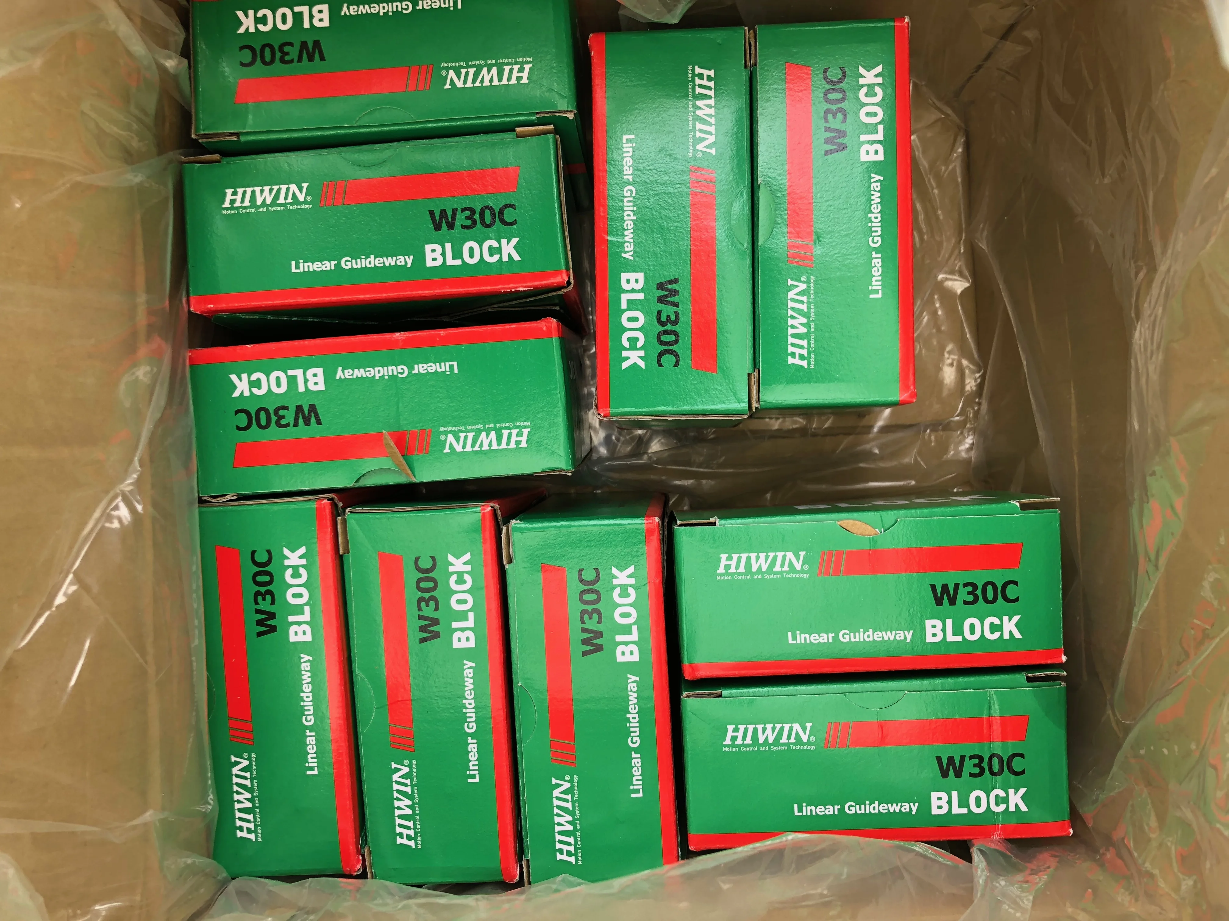 HIWIN Linear guideway and block