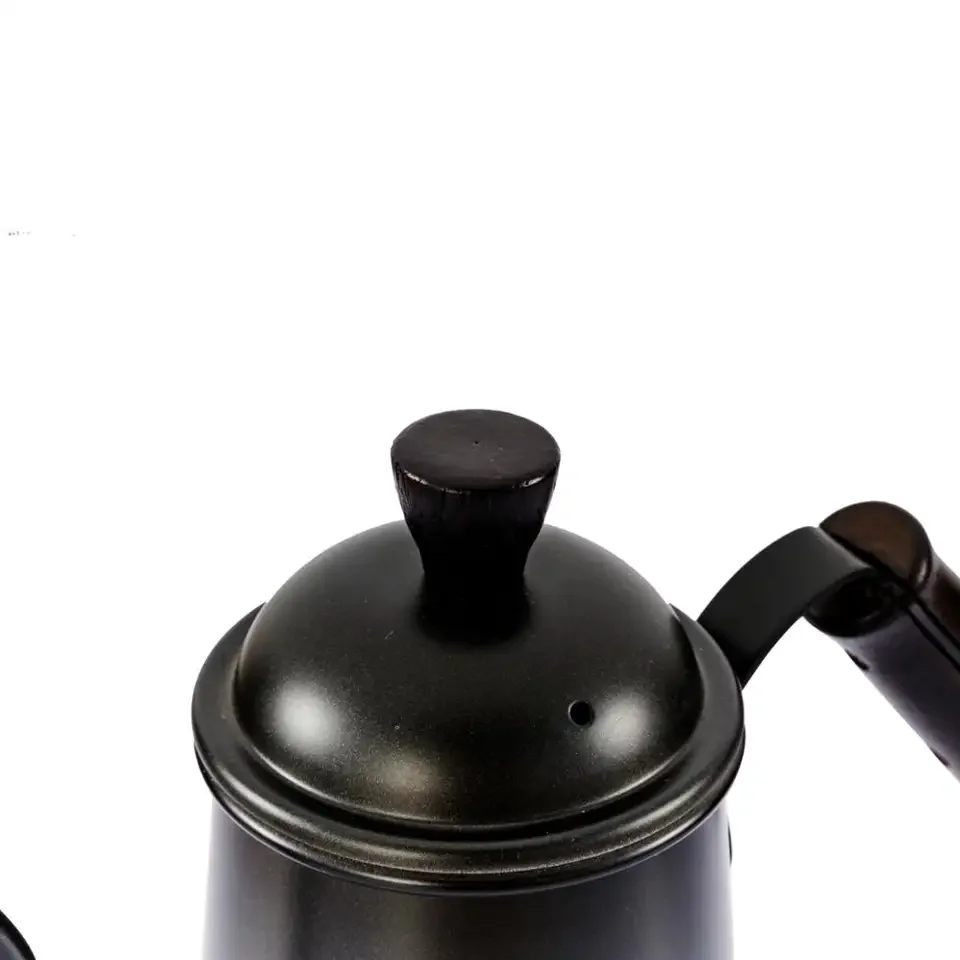 Manufacturer Stainless Steel Wood Handle Coffee Maker Kettle Coffee Drip Kettle Kettle For Coffee
