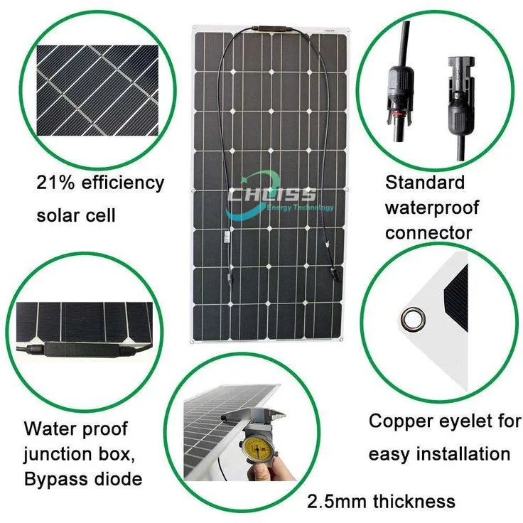 Chliss 400W Watts Flexible MWT Technology Solar Power Module 365-385W Soft Flexible Solar Panels Manufacturing