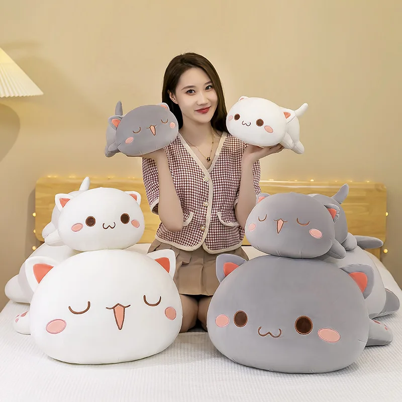 Yiwu Allo Cpc детские подарки милый котенок плюшевая игрушка мягкие животные домашние Мягкие Аниме кошка подушка