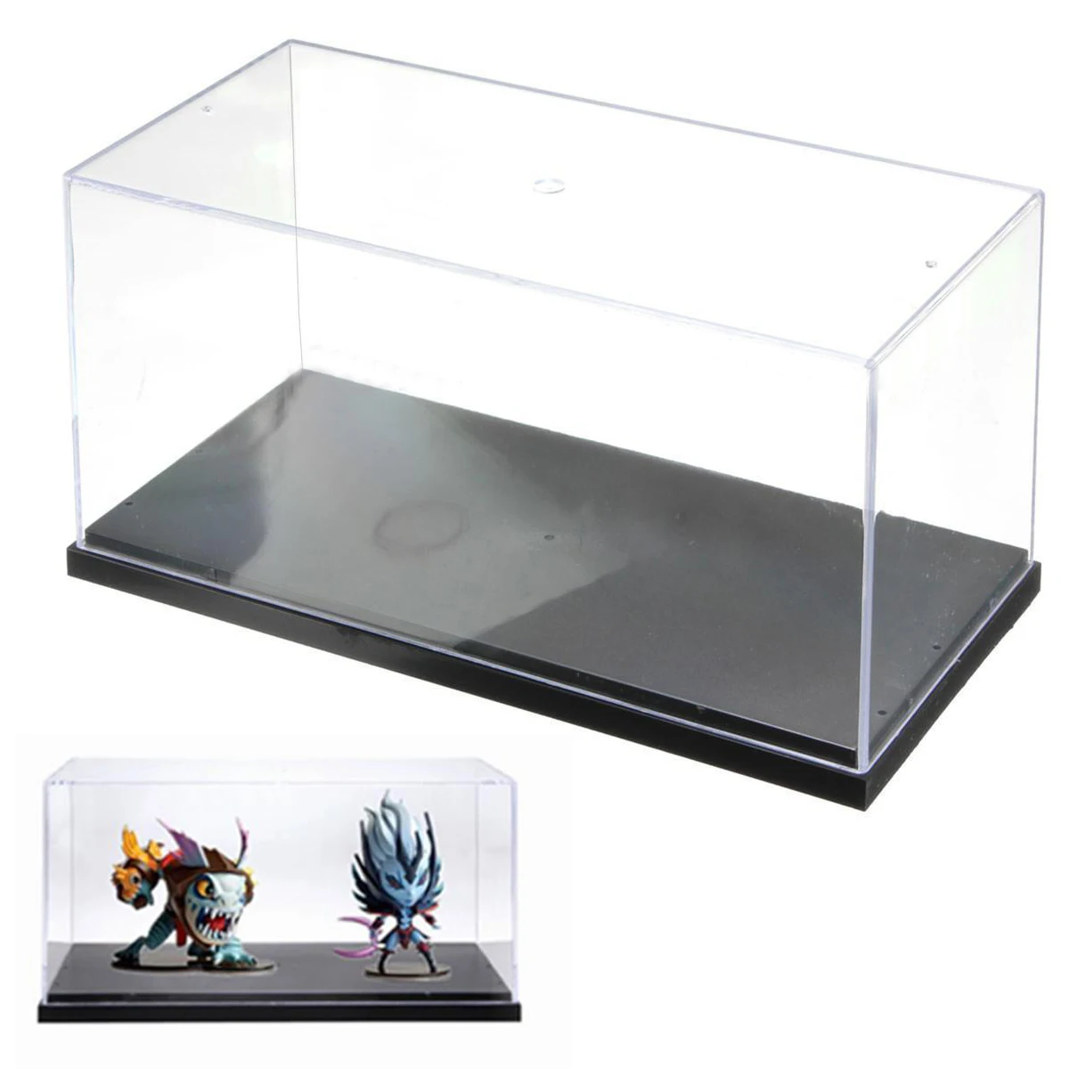 Custom stackable acrylic model car display case
