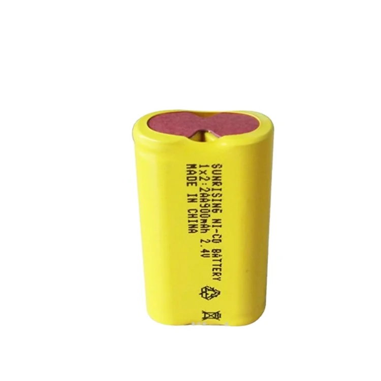 AA 600mah Ni-cd 2 4 v перезаряжаемый аккумулятор для аварийного освещения
