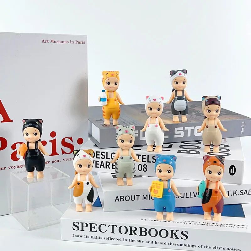 Cute Mini Cat Home Decoration Cute Animal Sonnyangel Mystery Box Figure Doll Toy Hippers Blind Box