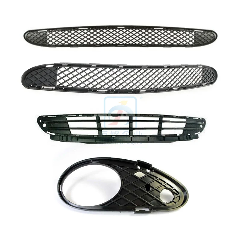 W203 plastic Front bumper lower side Grill Air vent fog lamp cover for Mercedes benz C Class