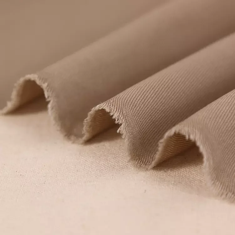 customized woven plain dyed twill white polyester cotton 65/35 school uniform  garment  fabric