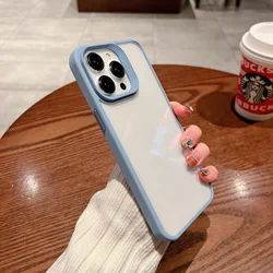 Premium Quality Phone Cover PC hard Cell Phone Case for iPhone 14 pro max 13 12  PRO With Dustproof Net