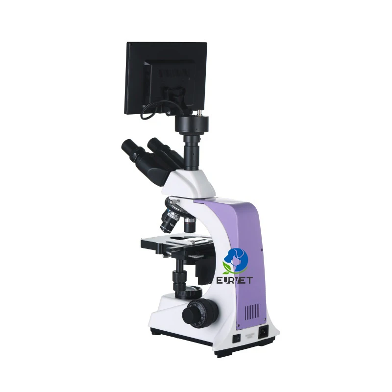 EUR PET  Factory Price Industrial Digital Scanning Electron Binocular Microscope With Lcd Screen Veterinary Equipment