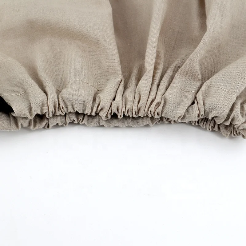 Customized cotton fabric storage bag printed logo small drawstring bag shoes packaging dust bag for promotional