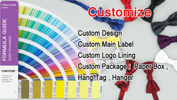 Men Suit Accessories Luxury Gift Handmade Jacquard Bowtie Set