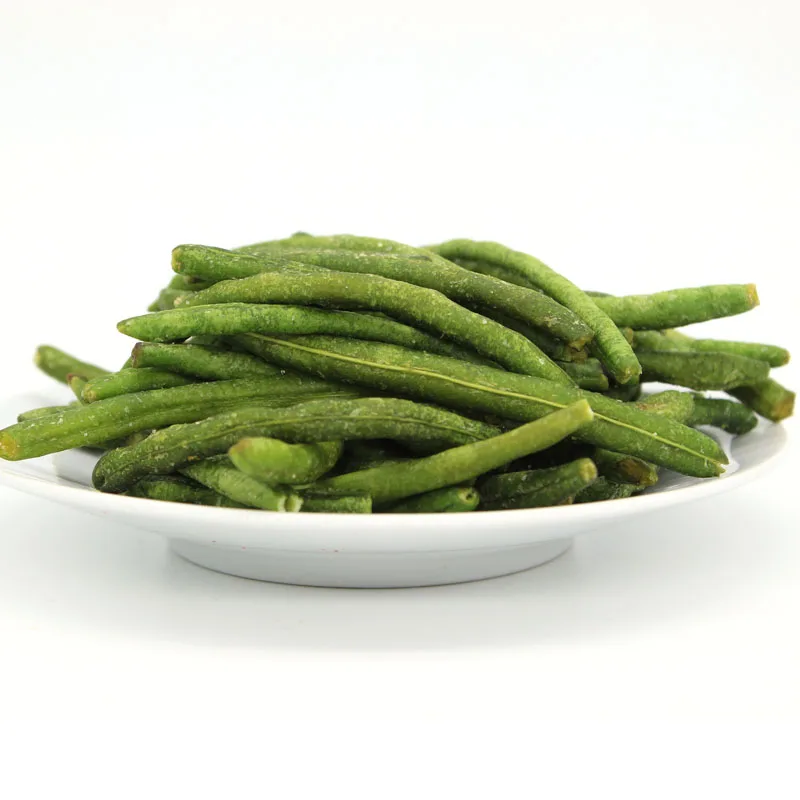 
TTN Best Selling Vacuum Fried Vegetable Green Bean Price 